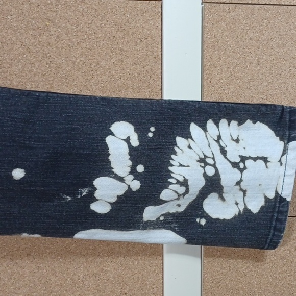 SLICK-BUD FASHIONS JEANS a 10p in a beautiful white washed design one of a kind - Picture 6 of 9